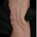 Реалистичный фаллоимитатор, Dual Layered Silicone Dildo 23.5 cm (Ø 4.3 cm)